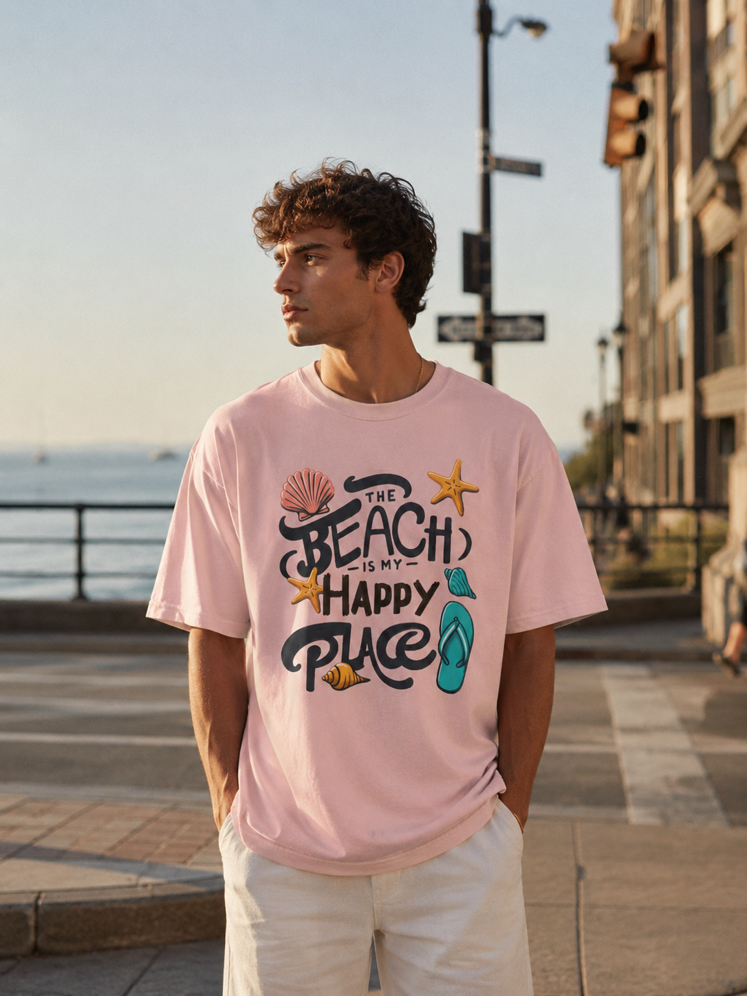 Beach Is My Happy Place T-Shirt