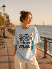 Beach Is My Happy Place T-Shirt