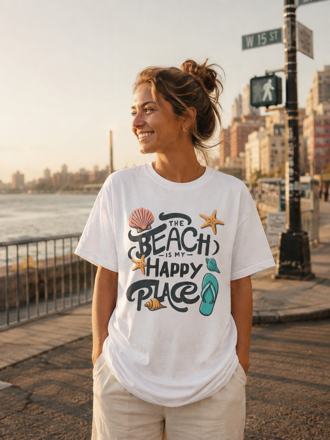 Beach Is My Happy Place T-Shirt