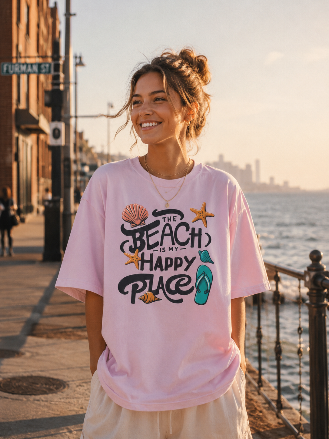 Beach Is My Happy Place T-Shirt