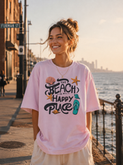 Beach Is My Happy Place T-Shirt