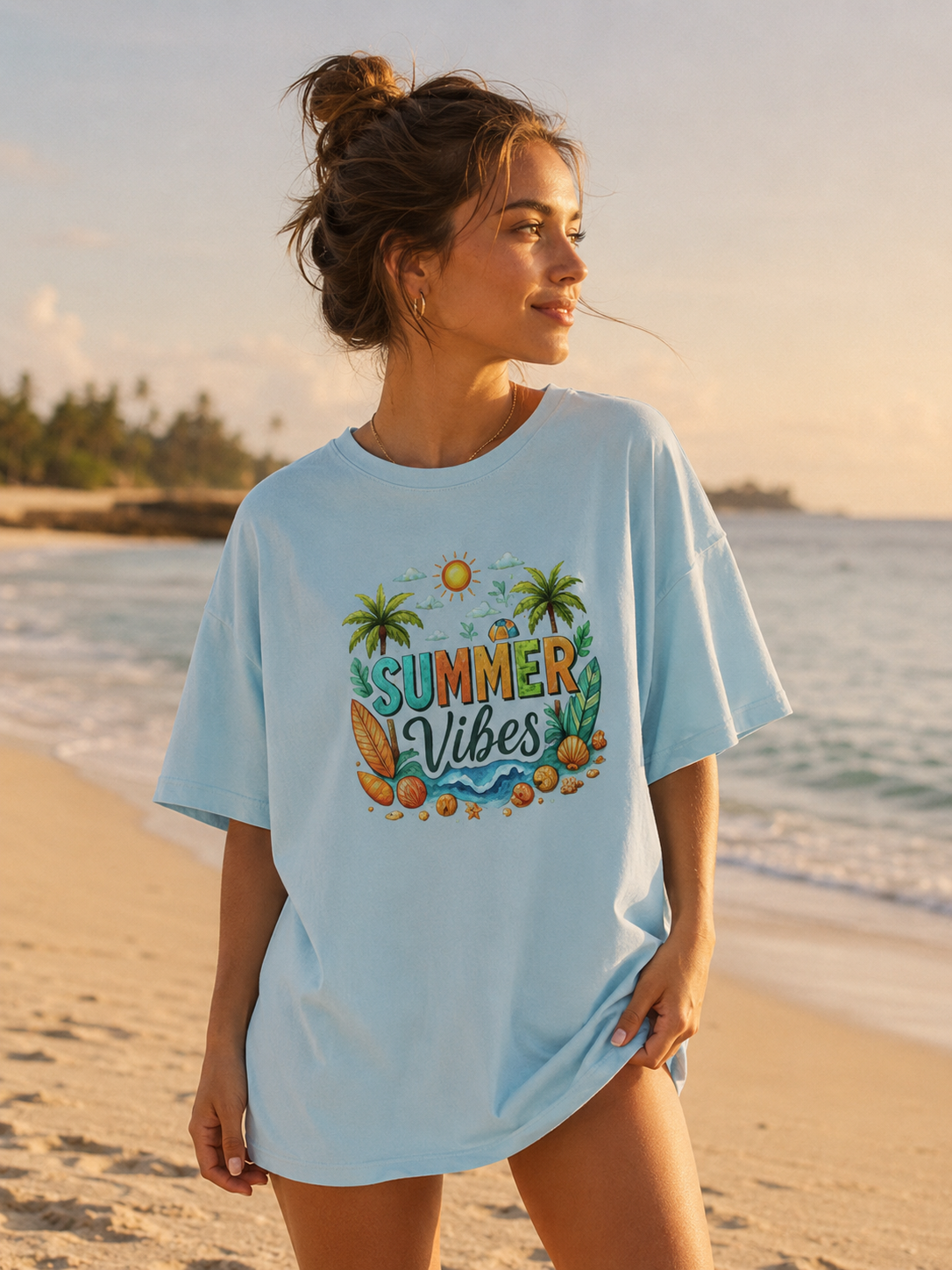 Summer Vibes Beach T-Shirt