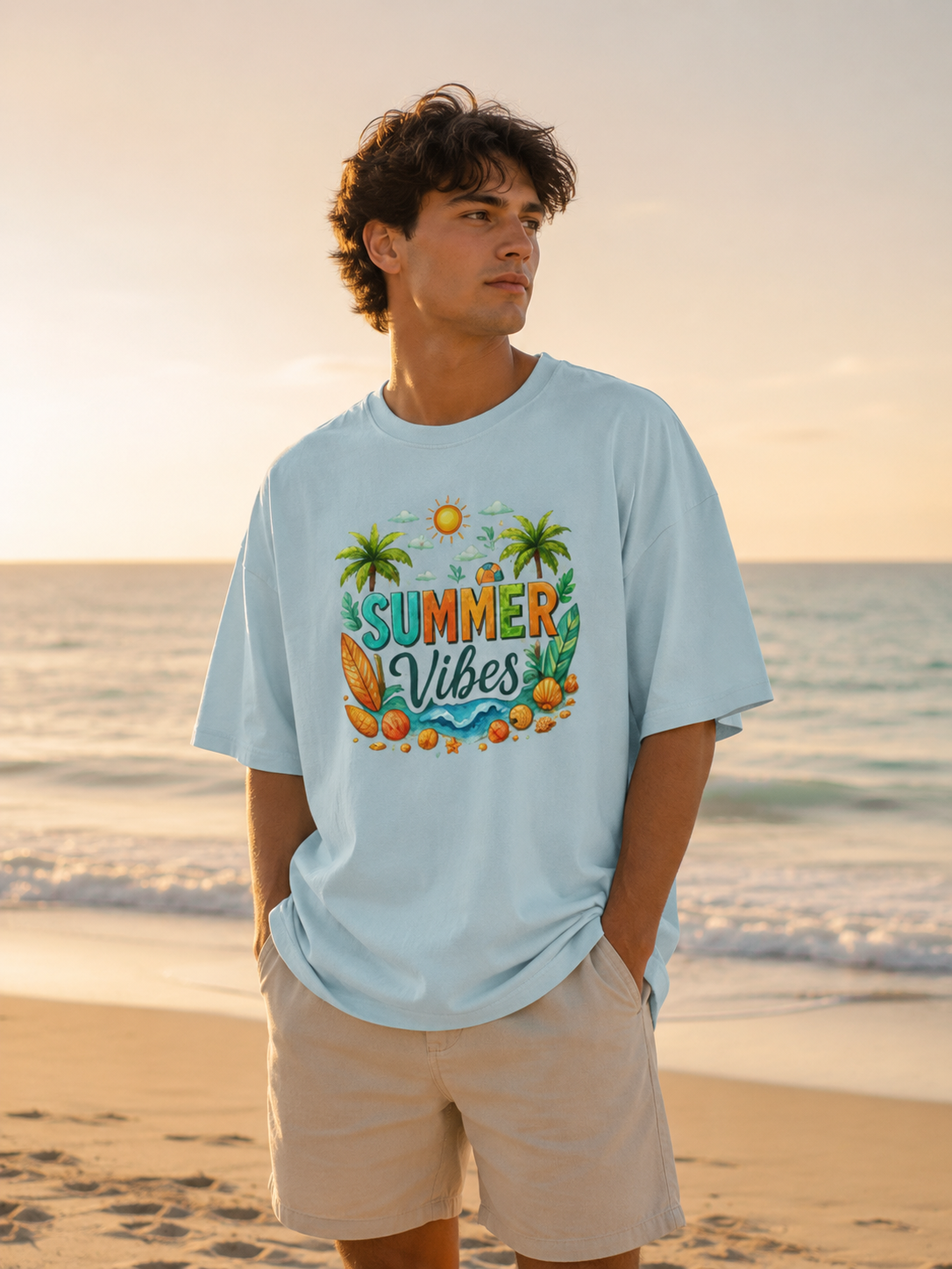 Summer Vibes Beach T-Shirt
