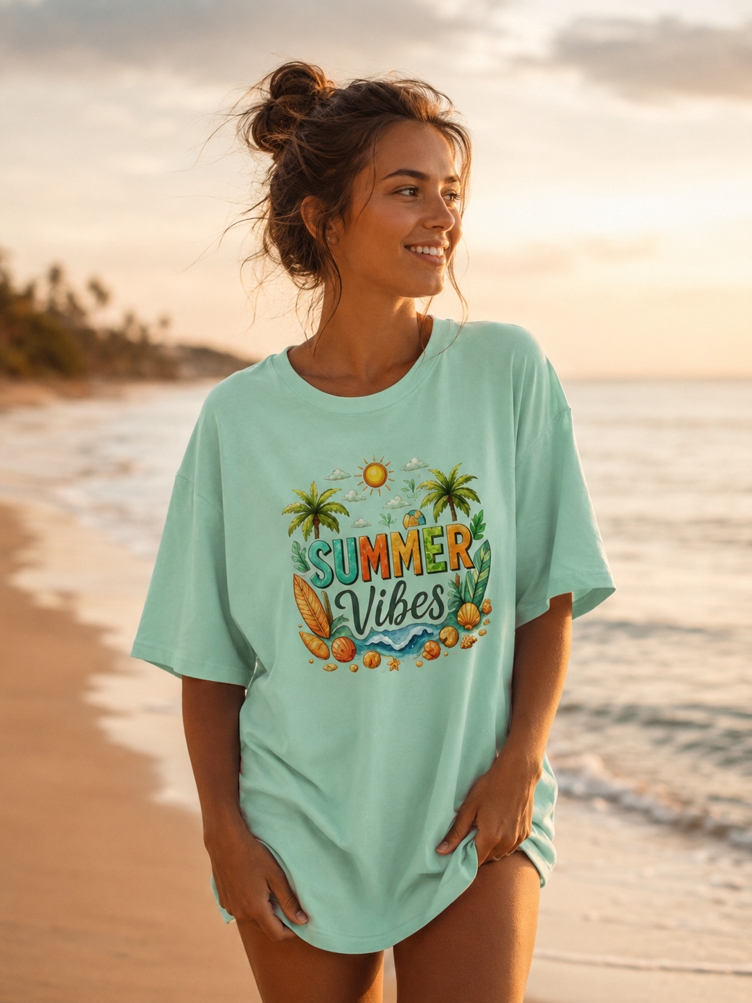 Summer Vibes Beach T-Shirt