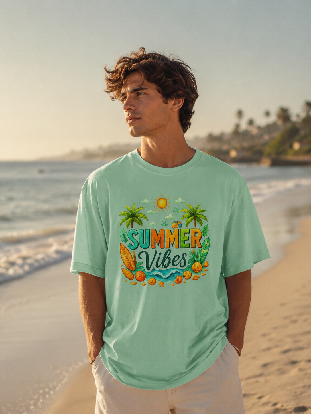 Summer Vibes Beach T-Shirt