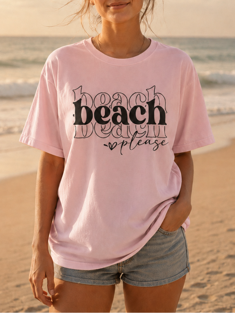 Beach Please T-Shirt