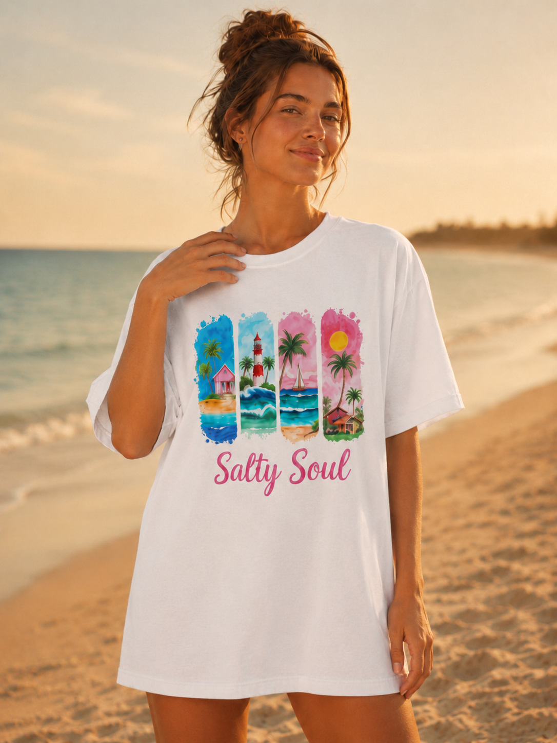Salty Soul Beach T-Shirt