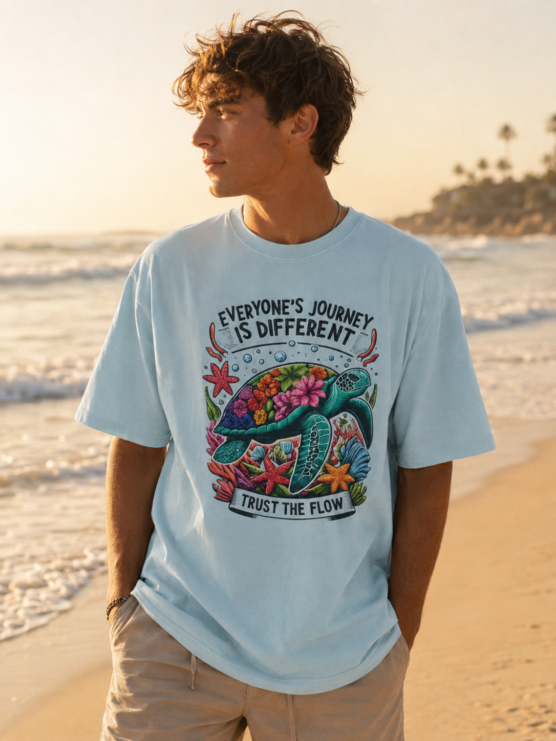 Everyone's Journey Is Different, Trust the Flow T-Shirt