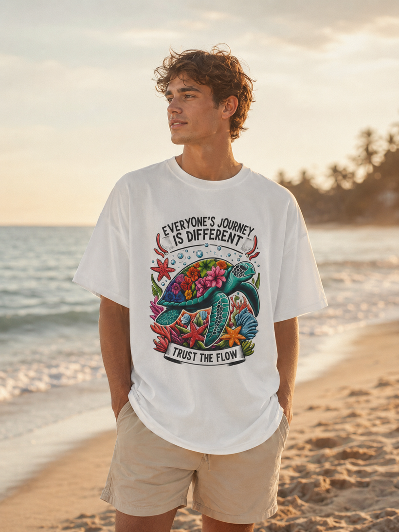 Everyone's Journey Is Different, Trust the Flow T-Shirt — image 8 of 9