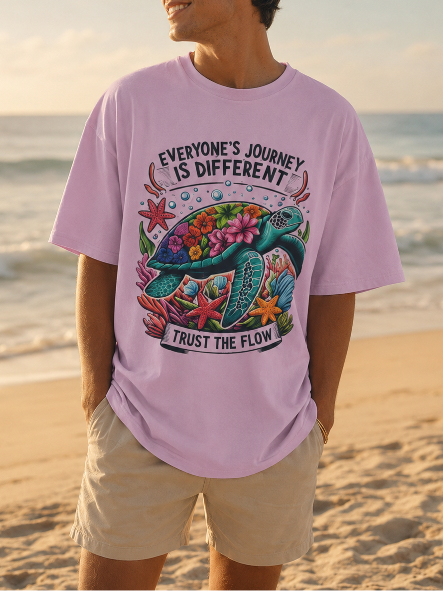 Everyone's Journey Is Different, Trust the Flow T-Shirt