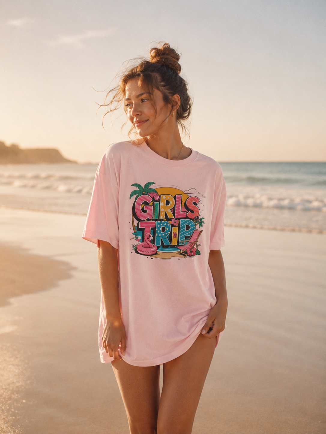 Girls Trip Beach Vacation T-Shirt