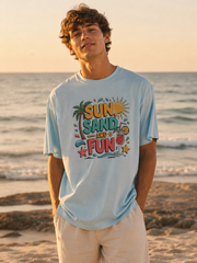 Sun, Sand and Fun Beach T-Shirt