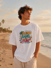 Sun, Sand and Fun Beach T-Shirt