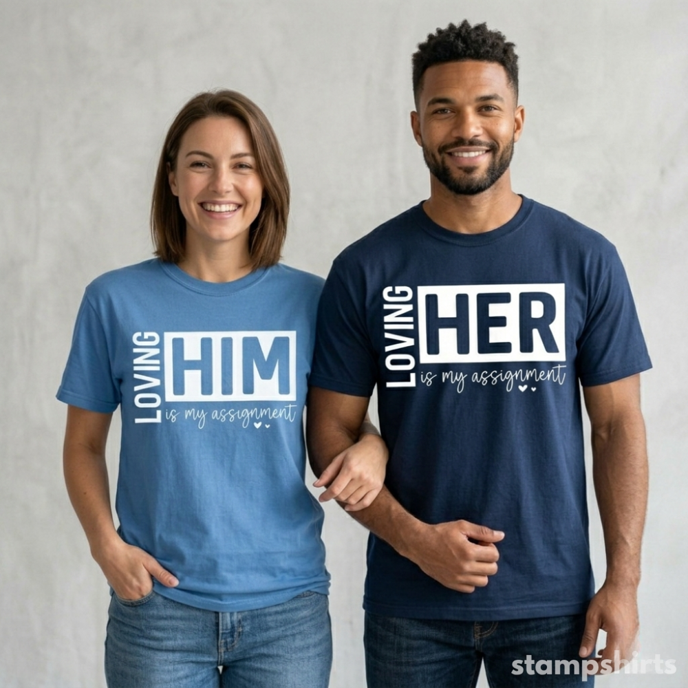 Loving Him Is My Assignment T-Shirt image 1