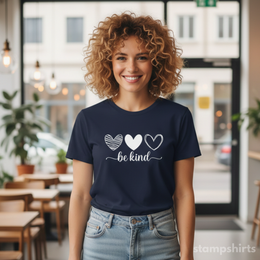 Be Kind Heart T-Shirt thumbnail 4