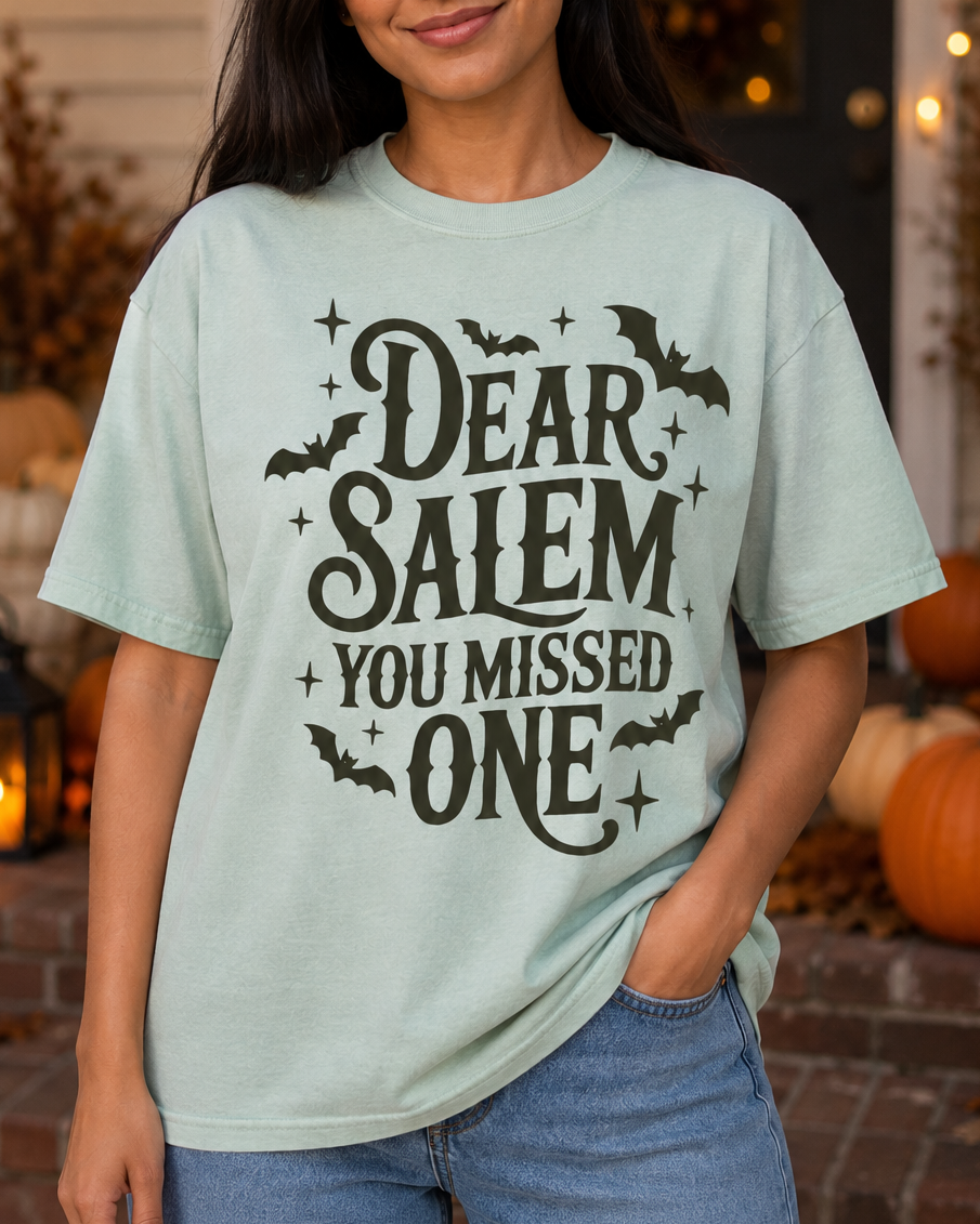 Dear Salem You Missed One Witch Halloween T-Shirt
