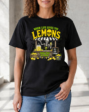 When Life Gives You Lemons Skeleton Halloween T-Shirt