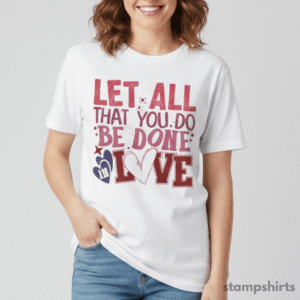 Let All That You Do Be Done in Love T-Shirt