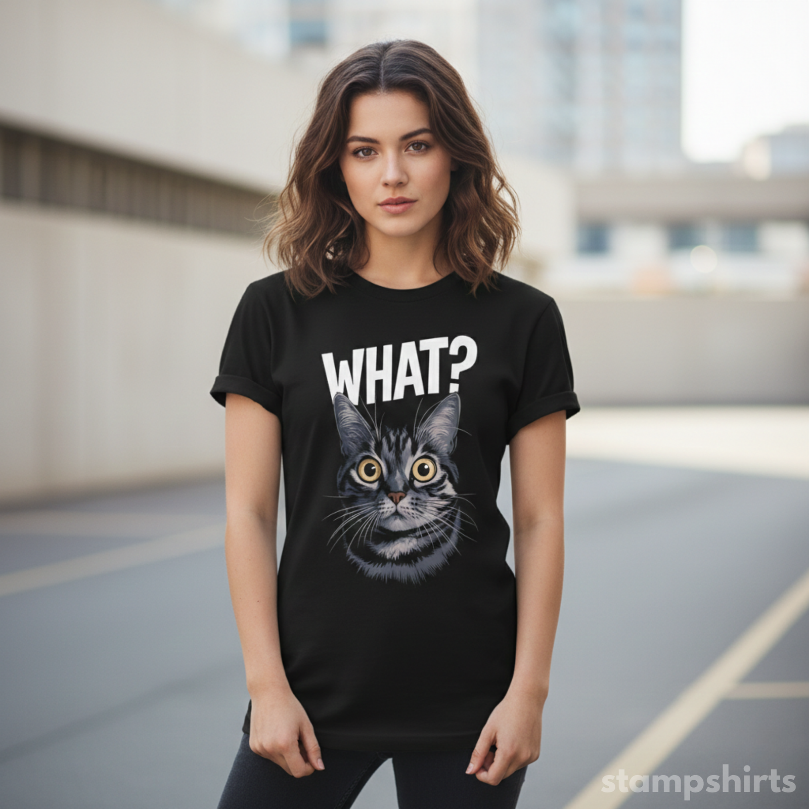 "WHAT?" T-Shirt