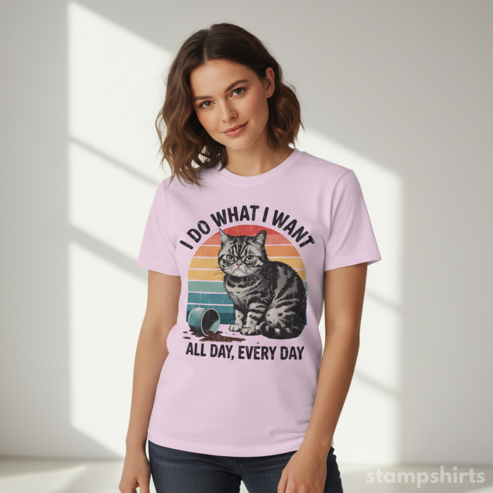I Do What I Want All Day, Every Day T-Shirt