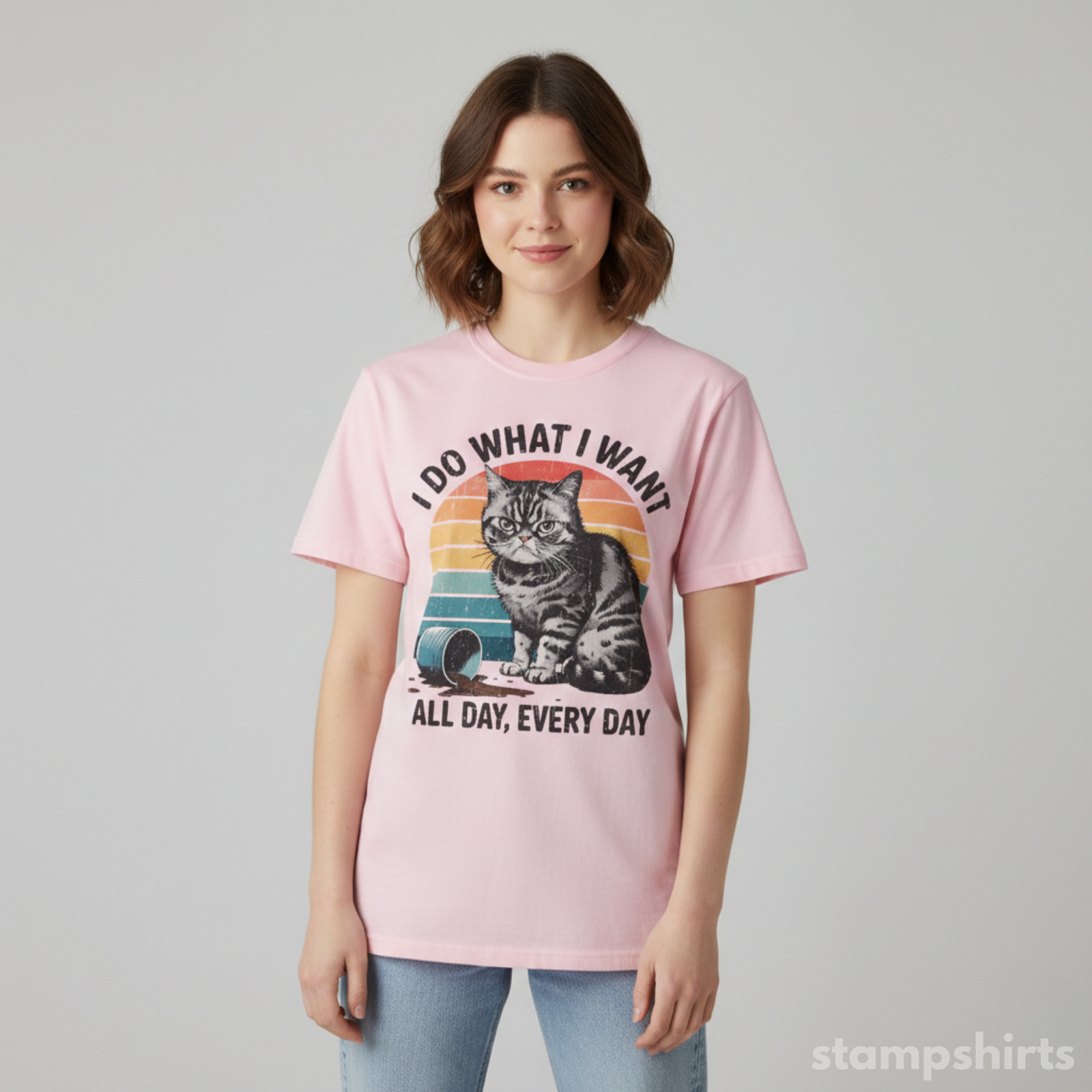 I Do What I Want All Day, Every Day T-Shirt