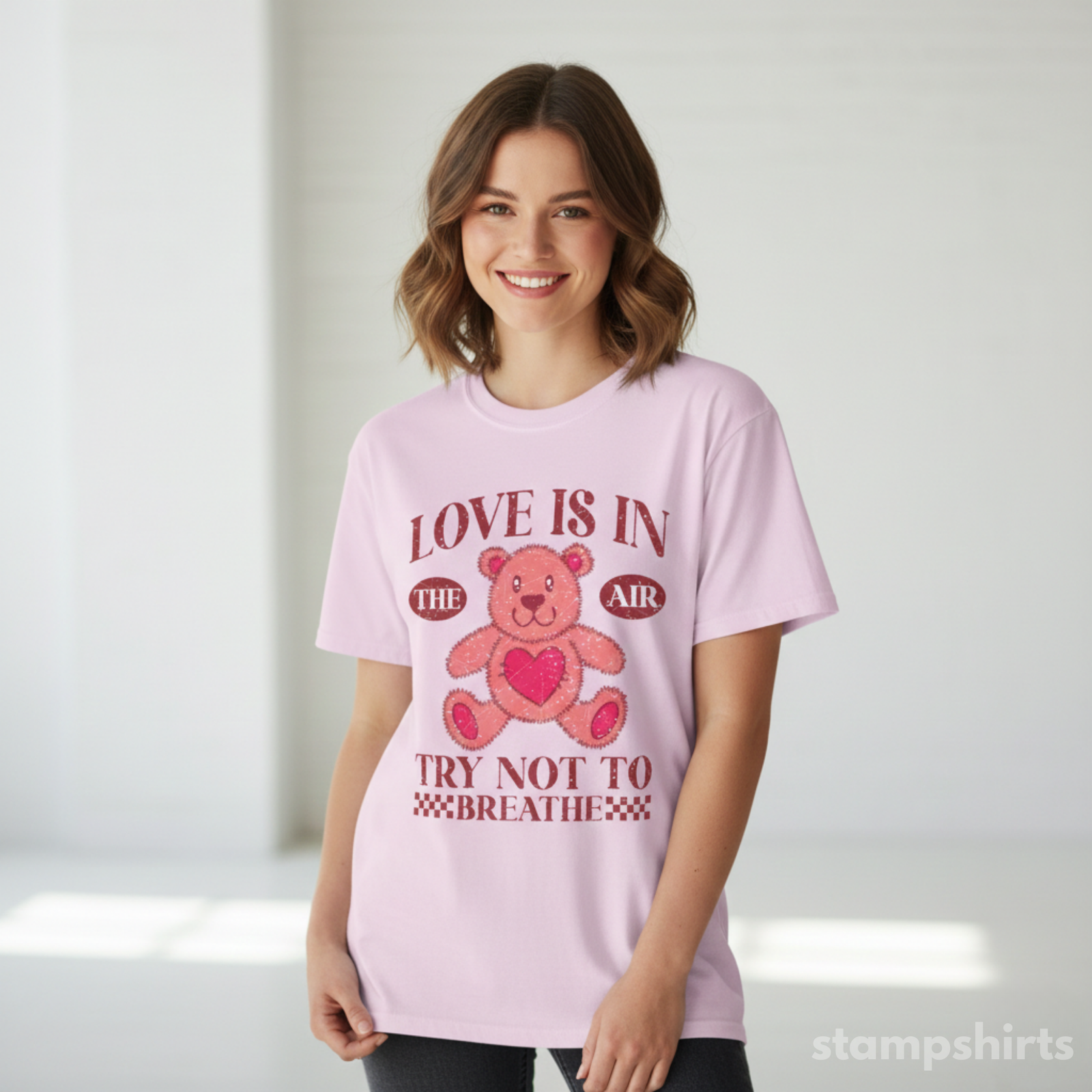 Love Is in the Air Teddy T-Shirt