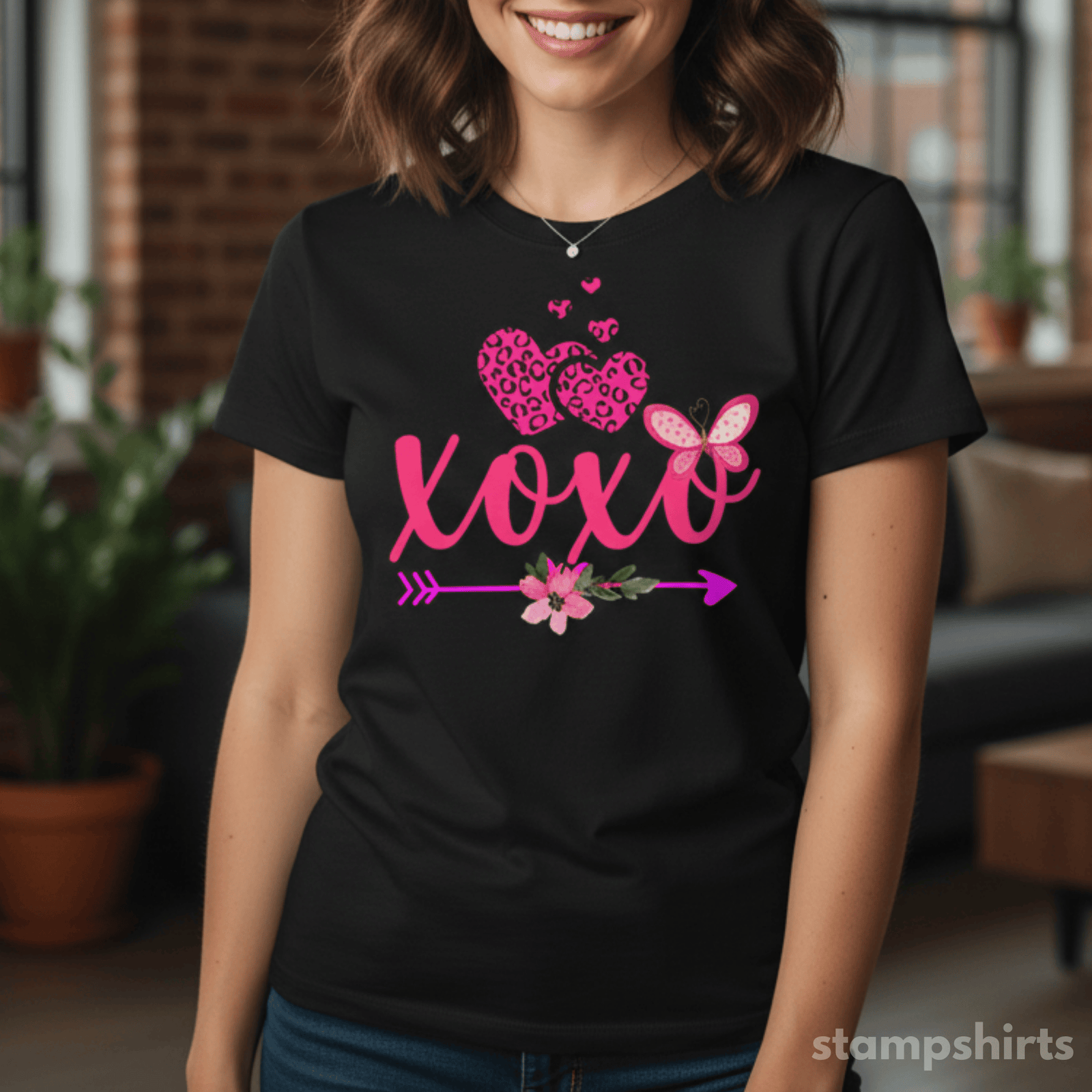 XOXO Heart Arrow T-Shirt
