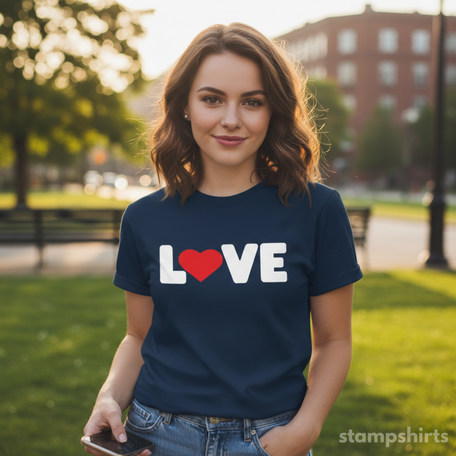 Love Heart T‑Shirt