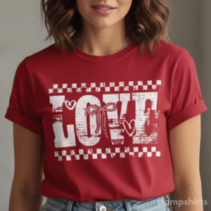 LOVE Checkerboard T-Shirt