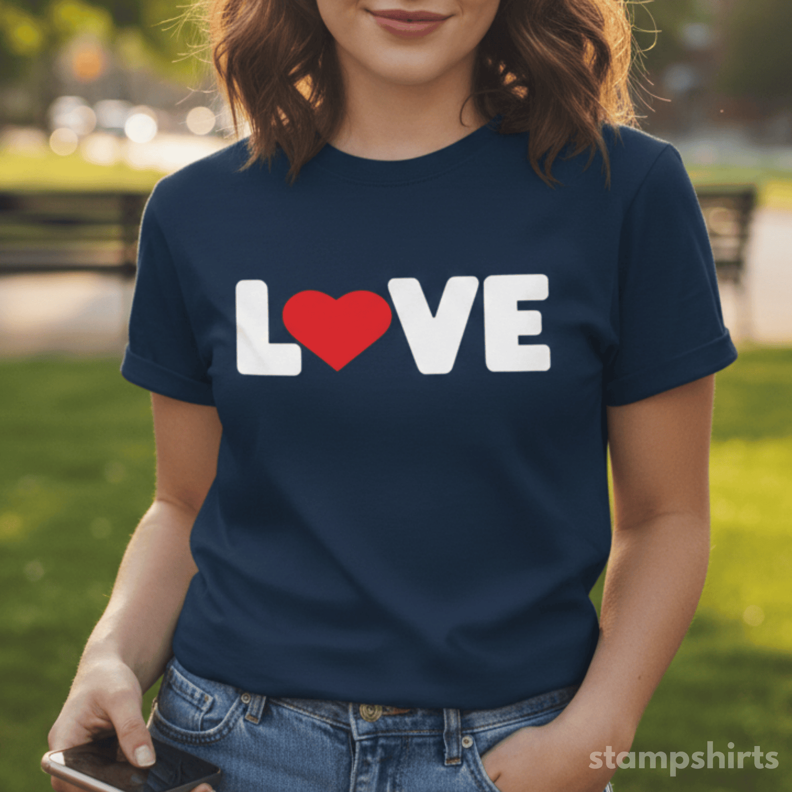 Love Heart T‑Shirt