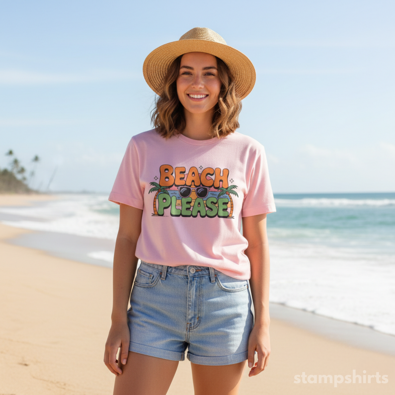 Beach Please T-Shirt
