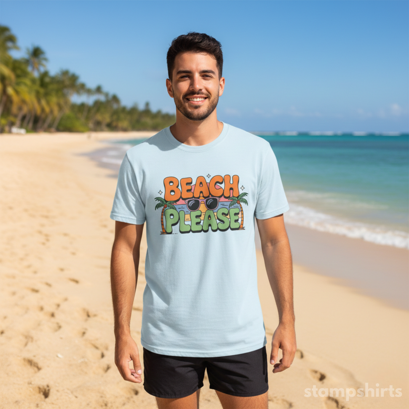 Beach Please T-Shirt