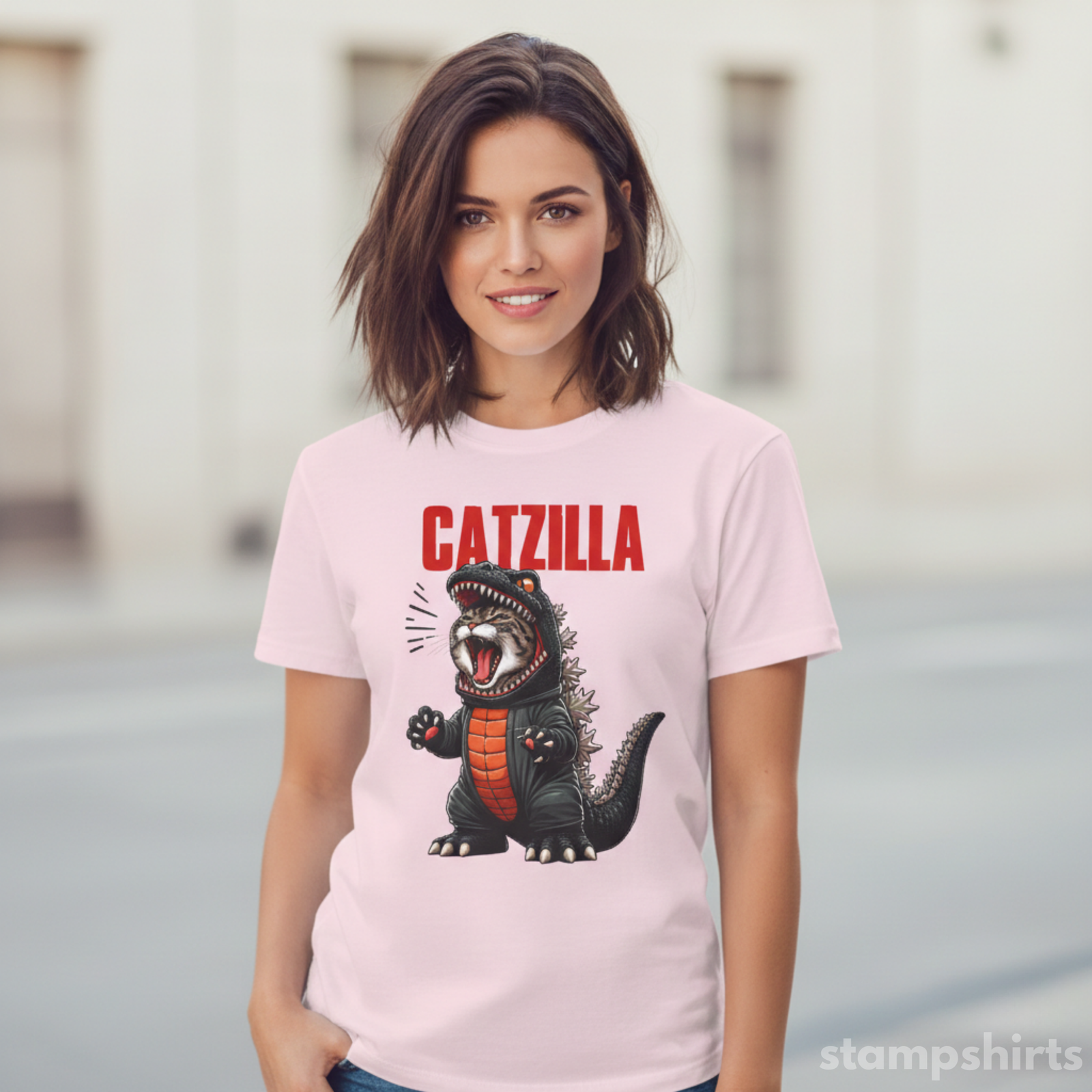 Catzilla Graphic T-Shirt