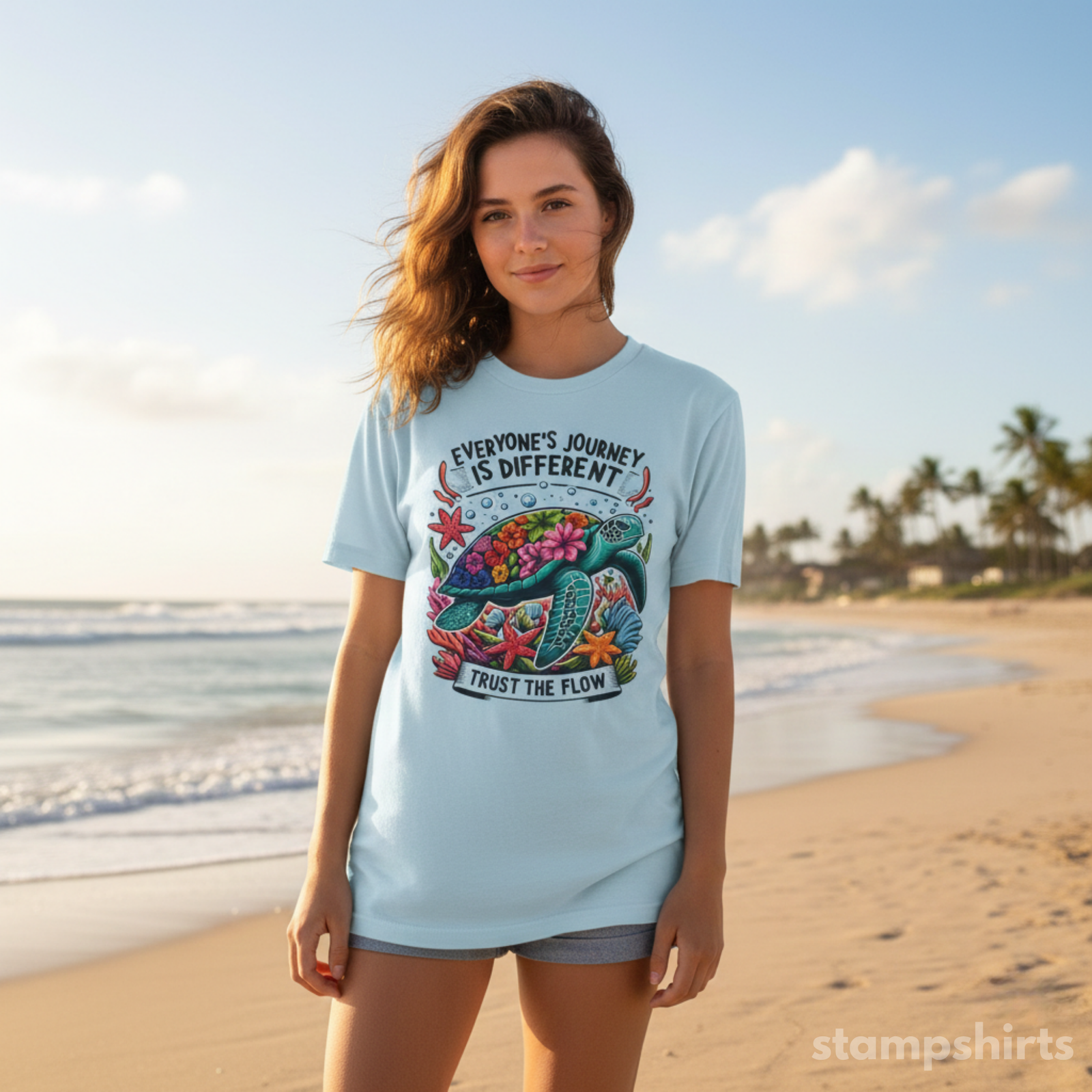 Everyone’s Journey Is Different, Trust the Flow T-Shirt