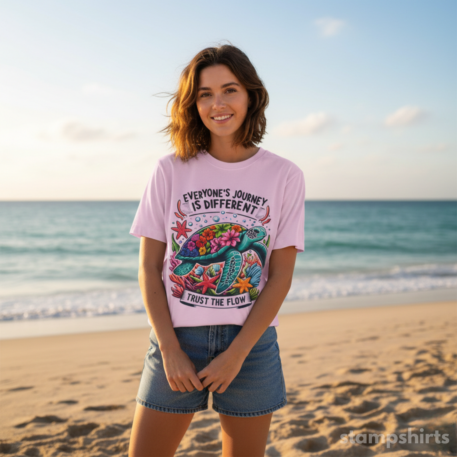 Everyone's Journey Is Different, Trust the Flow T-Shirt