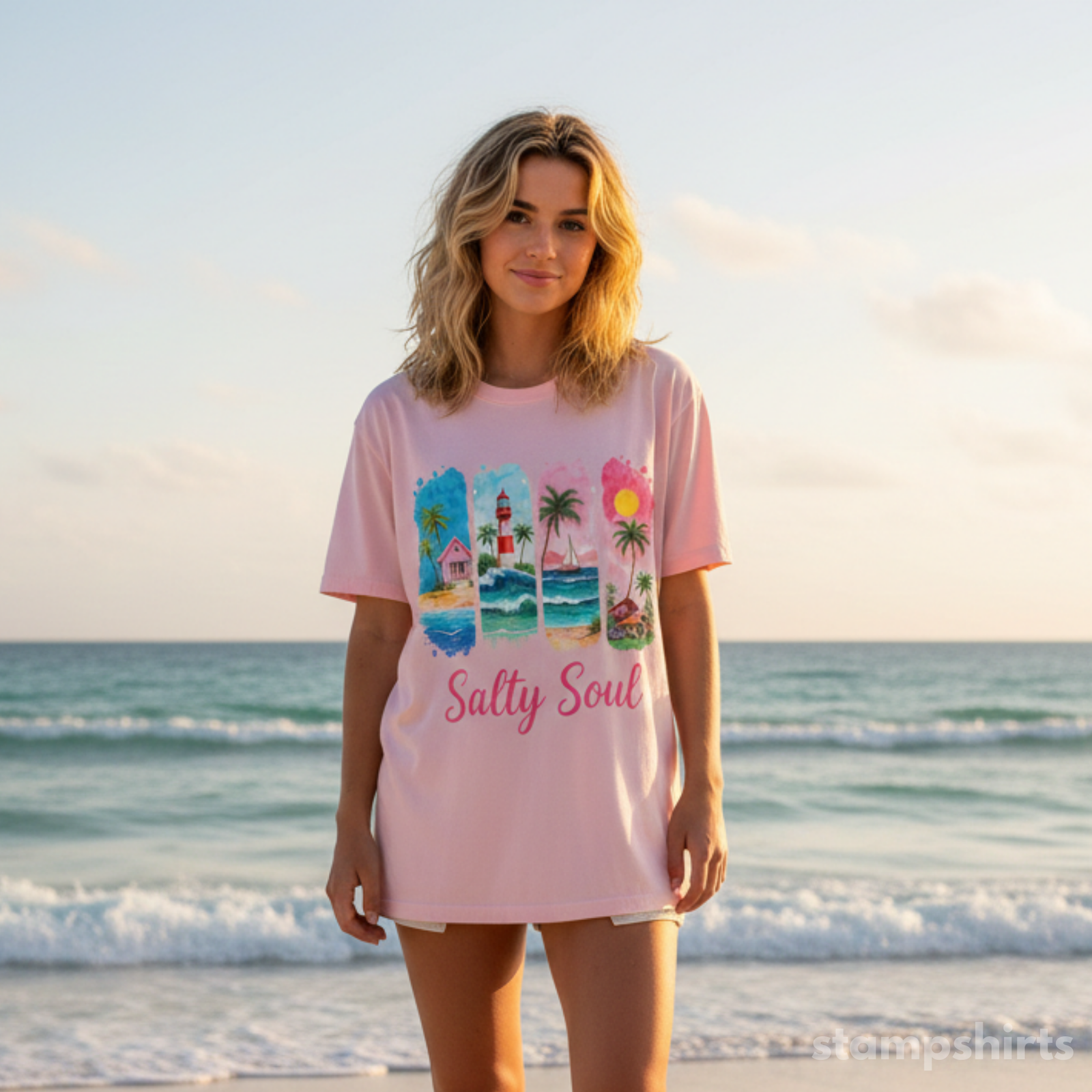 Salty Soul Beach T-Shirt