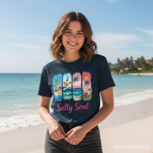 Salty Soul Beach T-Shirt