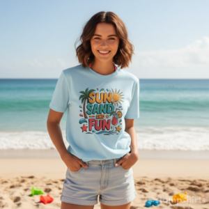 Sun, Sand and Fun Beach T‑Shirt