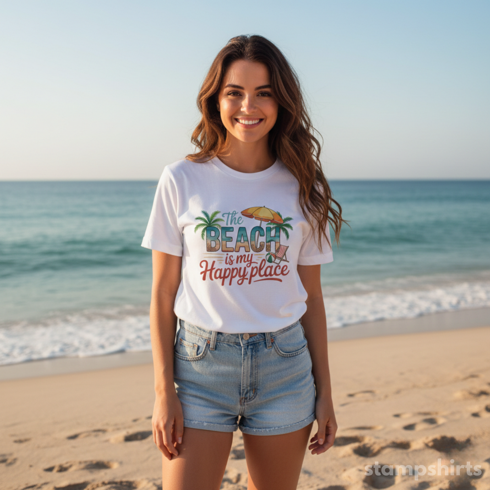 Beach Is My Happy Place T-Shirt