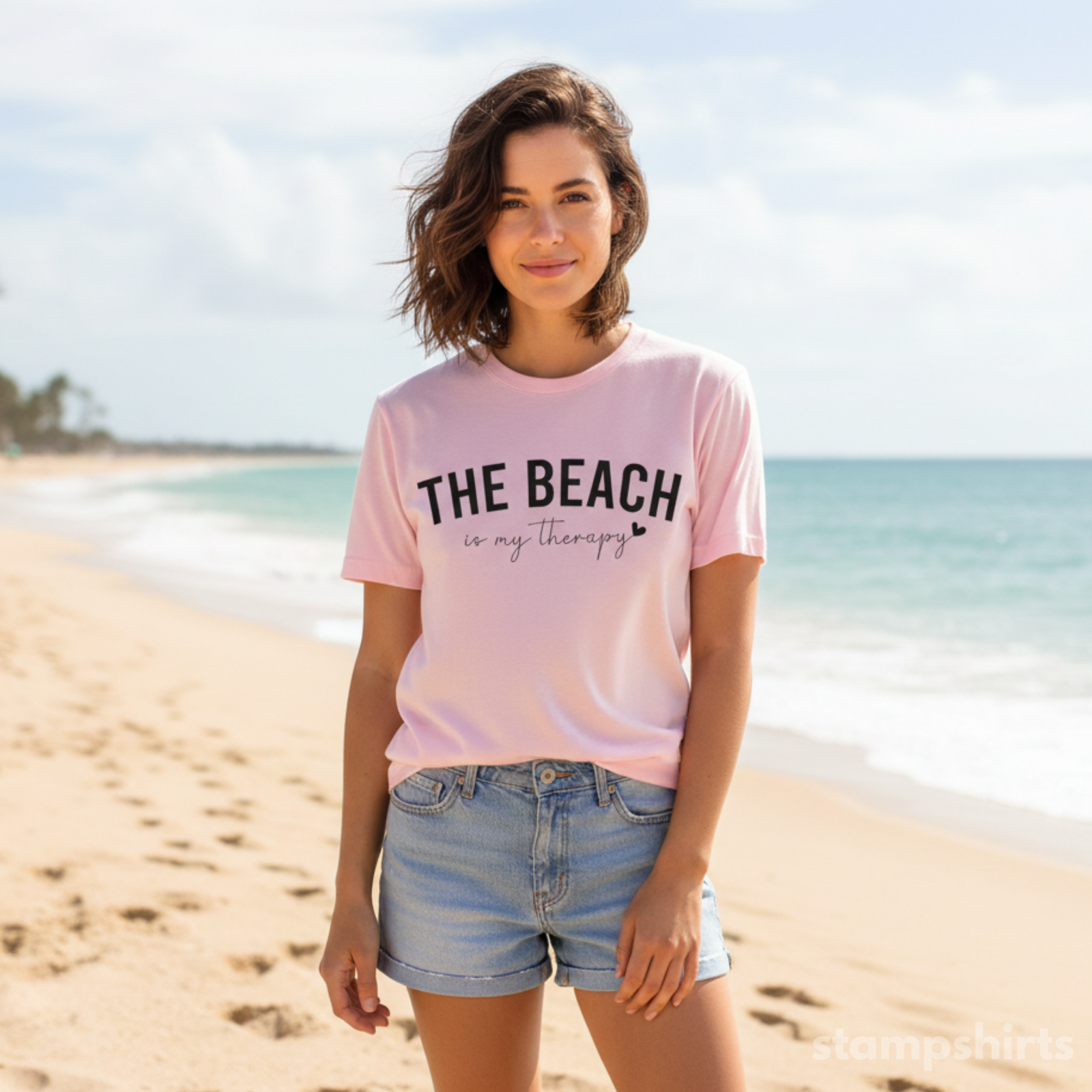 The Beach Is My Therapy T-Shirt
