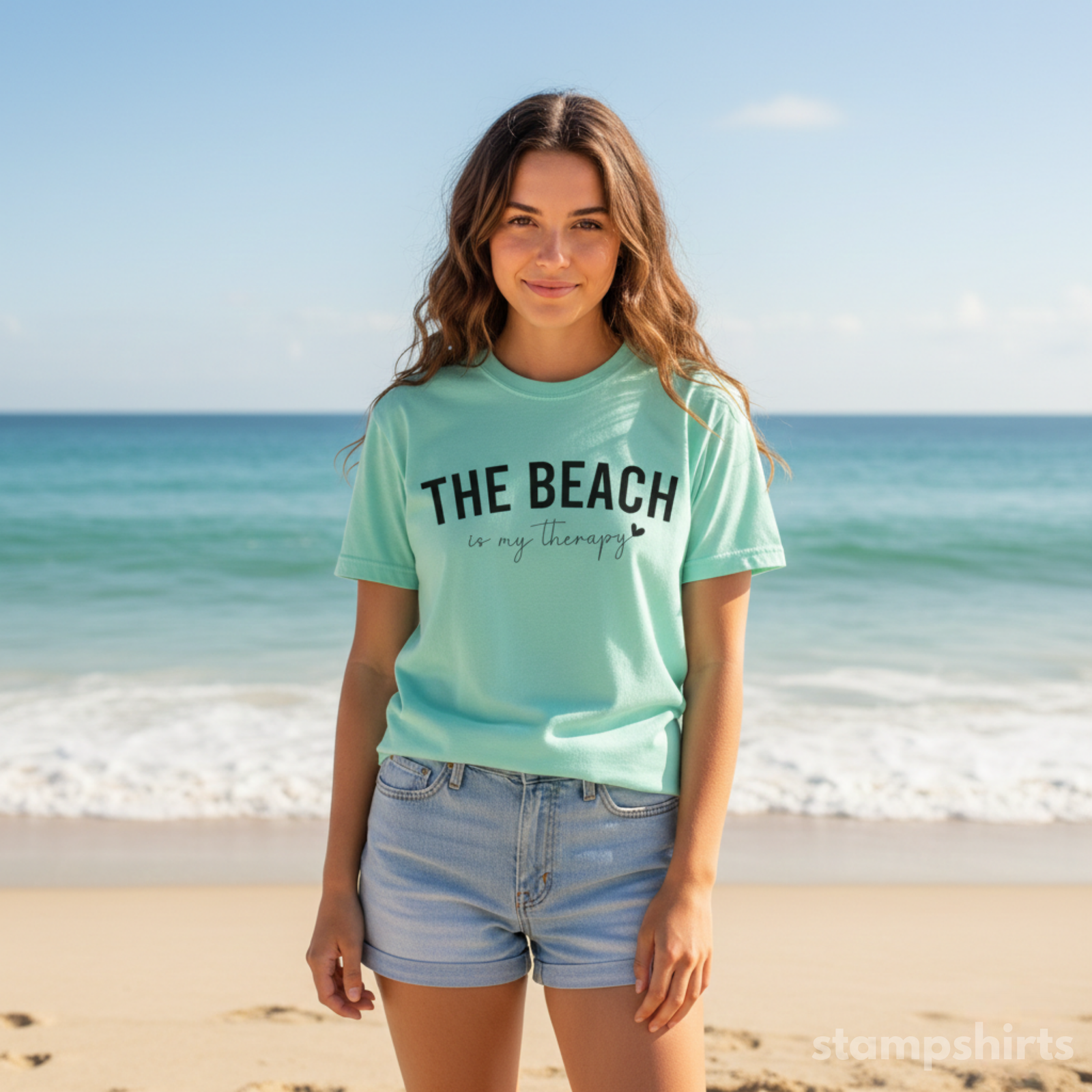 The Beach Is My Therapy T-Shirt
