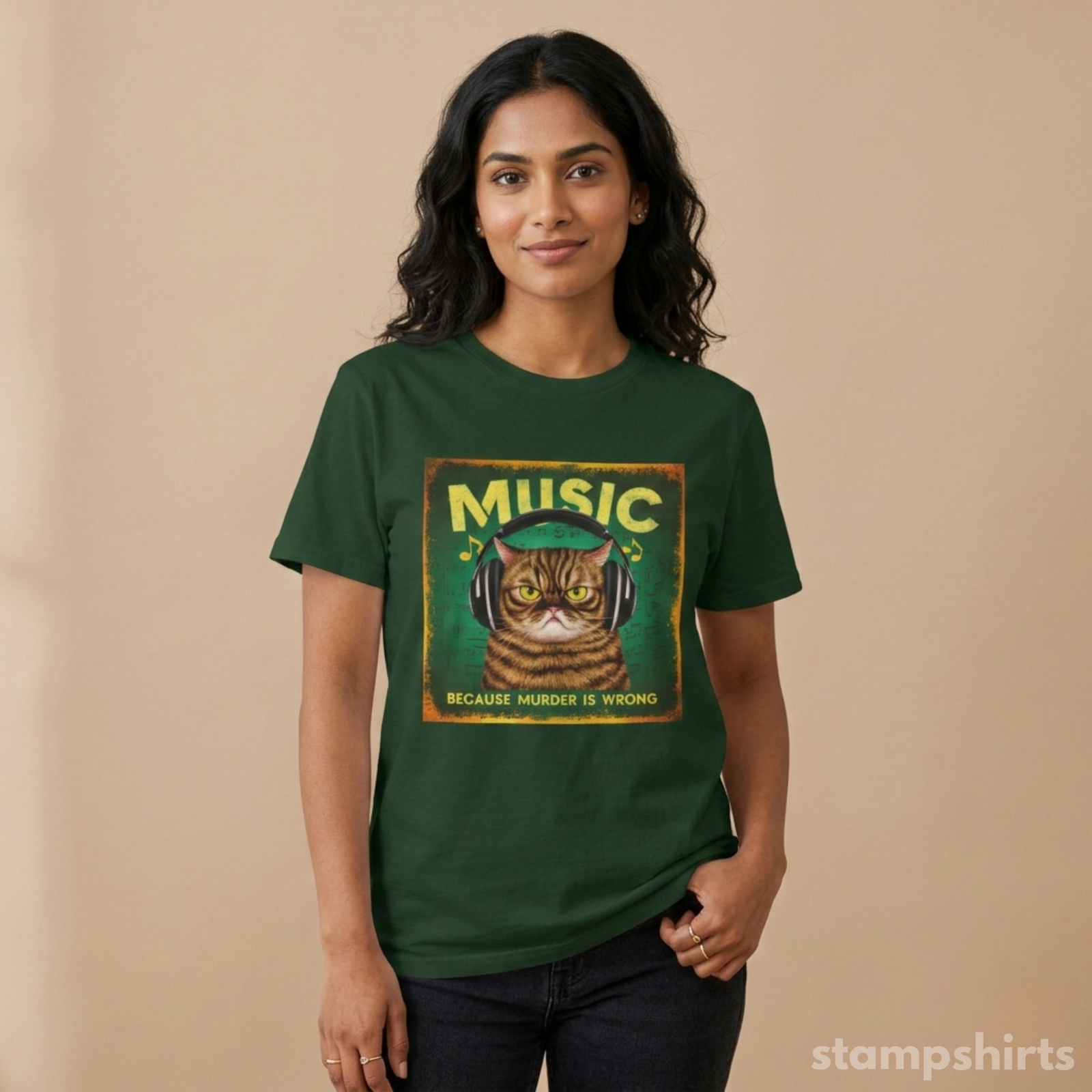 Music Cat T-Shirt