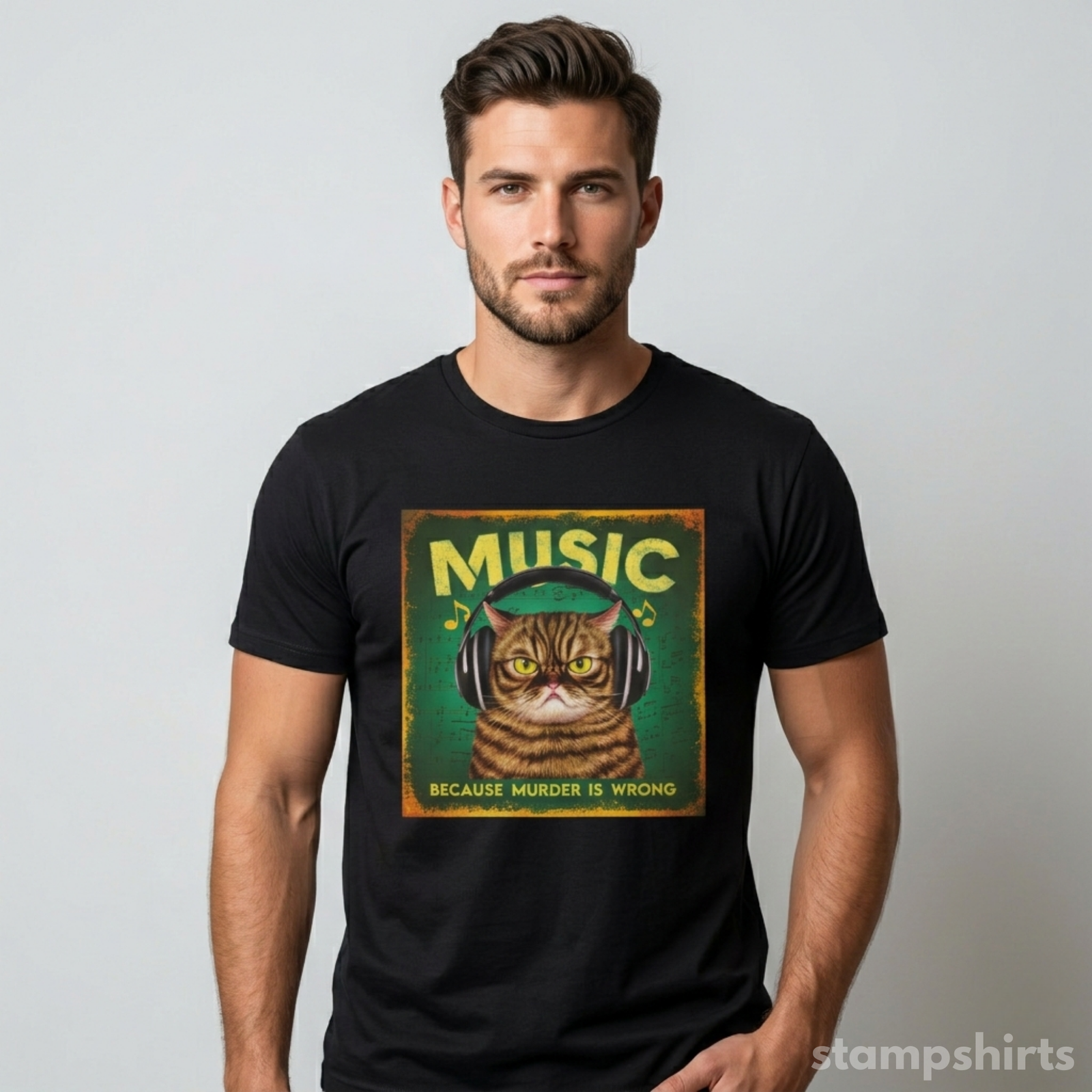 Music Cat T-Shirt