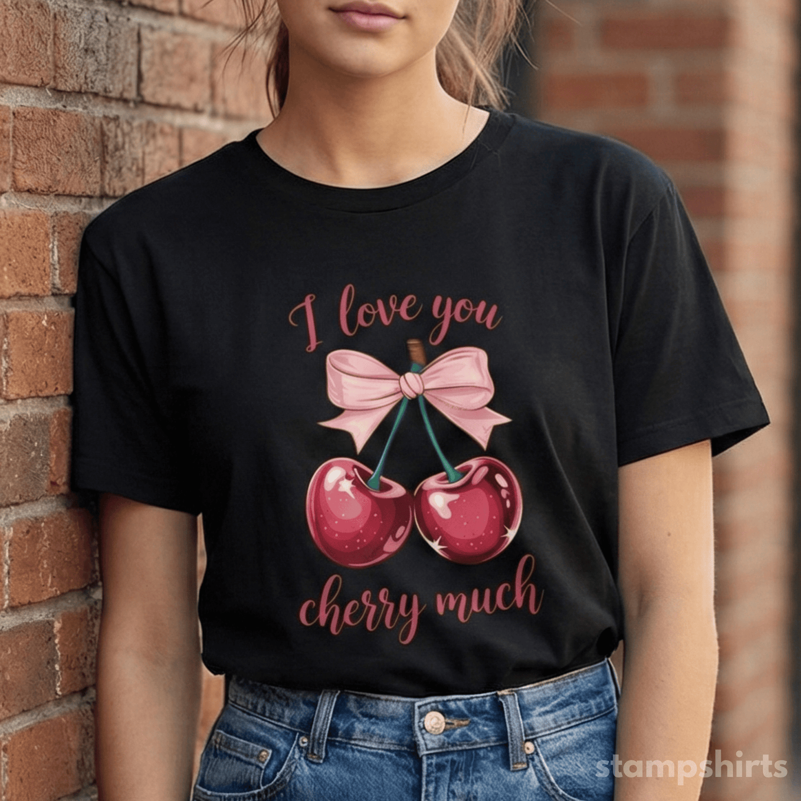 I Love You Cherry Much T-Shirt