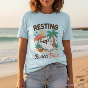 Resting Beach Face T-Shirt