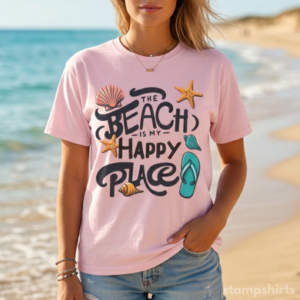Beach Is My Happy Place T‑Shirt