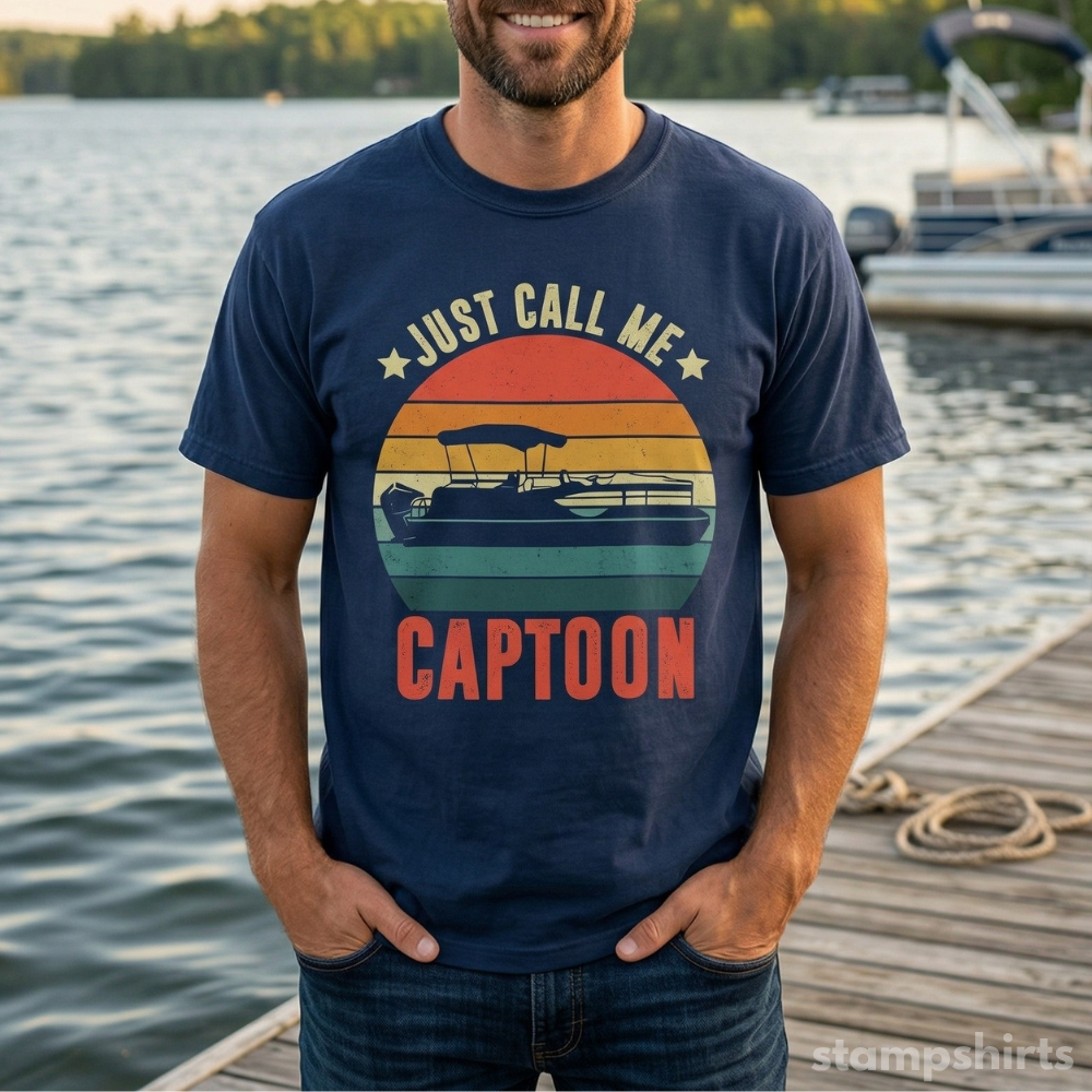 Just Call Me Captoon T-Shirt